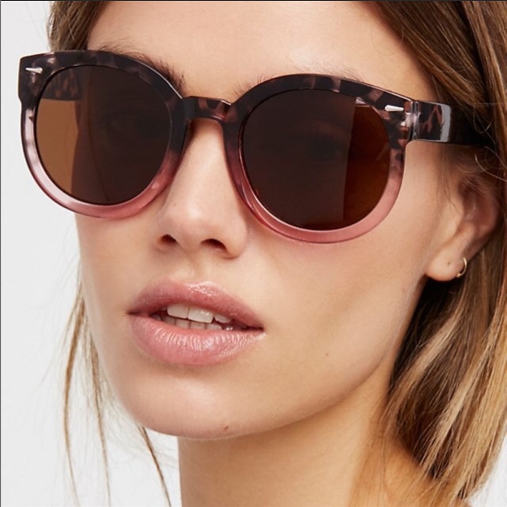 Abbey Road SUNGLASSES Pink Tortoise